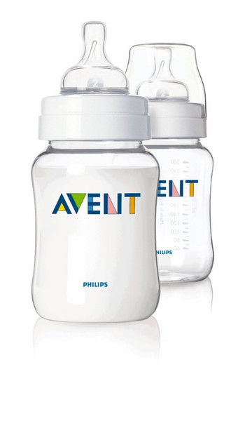 Philips AVENT Airflex SCF643/27 260мл Прозрачный бутылочка для кормления