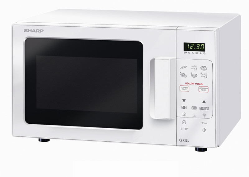 Sharp R-667W-A 20L 800W White microwave