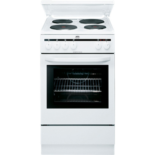 AEG 20005FA-W Отдельностоящий Induction hob Белый кухонная плита