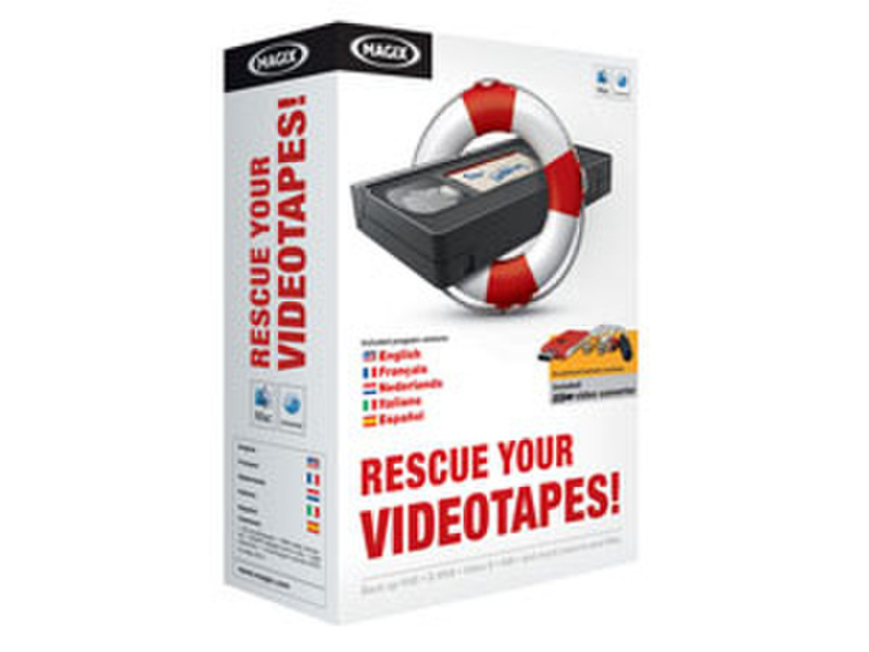 Magix Rescue your Videotapes, Mac Edition