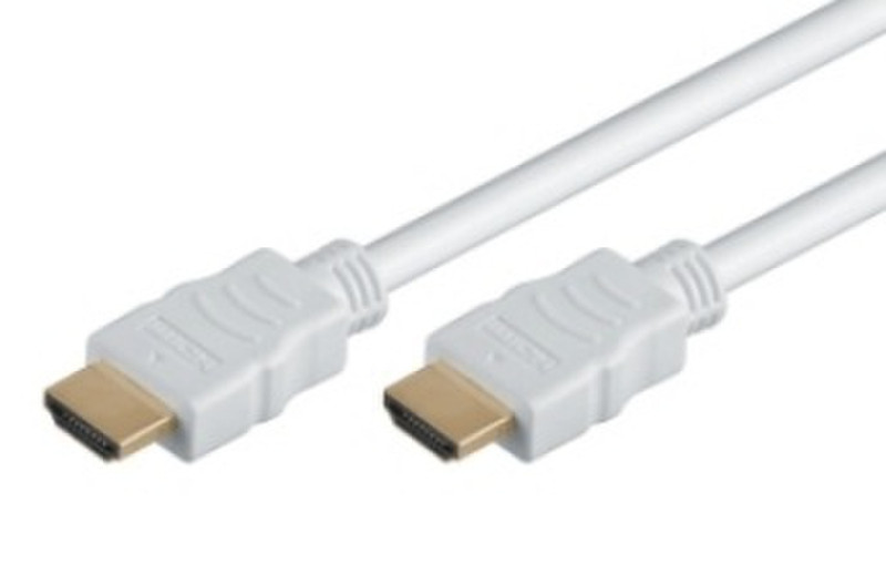 M-Cab HDMI/HDMI M/M 2m 2м HDMI HDMI Белый HDMI кабель