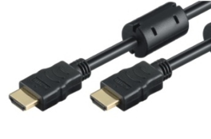 M-Cab HDMI Hi-Speed 2m black 2m HDMI HDMI Schwarz HDMI-Kabel