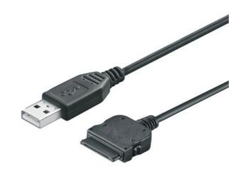 M-Cab 7300080 1.2m Schwarz USB Kabel