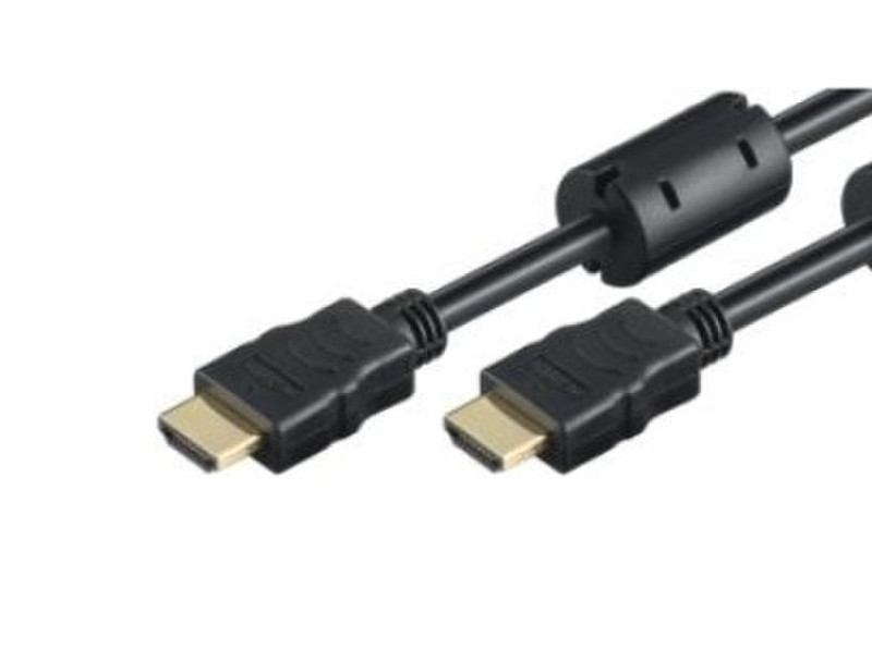 M-Cab HDMI/HDMI M/M 1m 1m HDMI HDMI Schwarz HDMI-Kabel