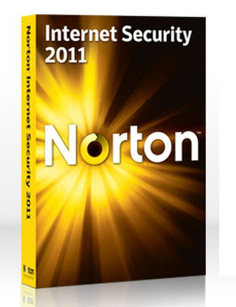 Symantec Norton Internet Security 2011, Win32, SB, 1Pack, FRE FRE