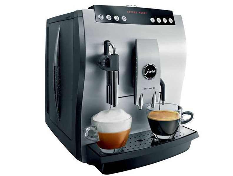 Jura IMPRESSA Z5 Alu Отдельностоящий Espresso machine 2.8л 2чашек Алюминиевый