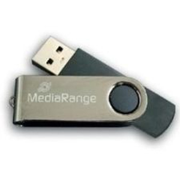 MediaRange MR908 8ГБ USB 2.0 Тип -A Серый USB флеш накопитель