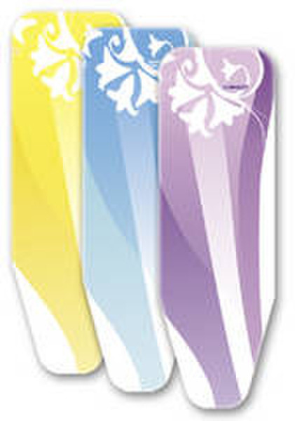 LEIFHEIT 072329 Cotton Blue,Purple,Yellow ironing board cover
