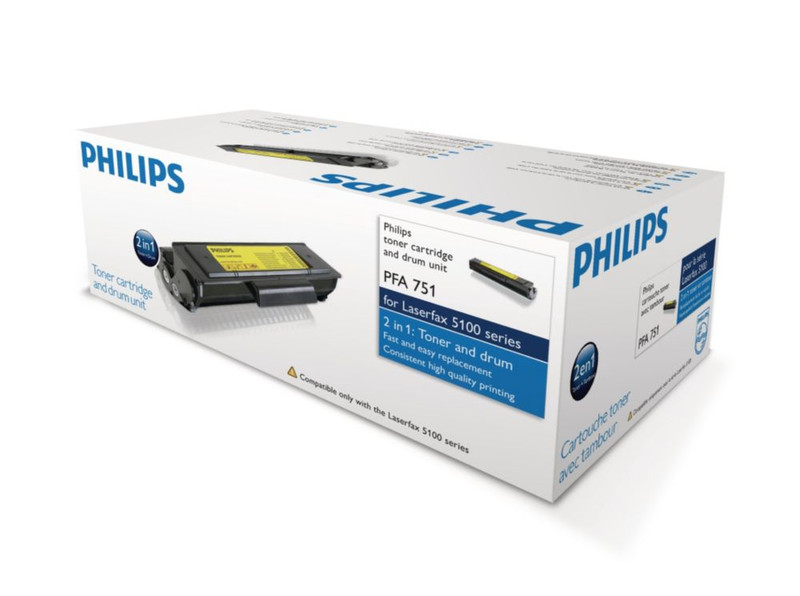 Philips PFA751/000 Черный тонер и картридж для лазерного принтера