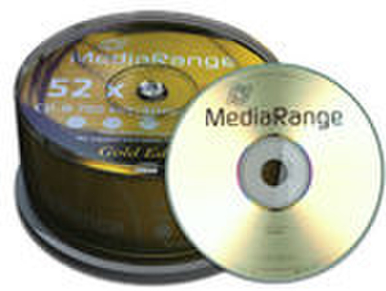 MediaRange MR206 CD-R 700МБ 50шт чистые CD
