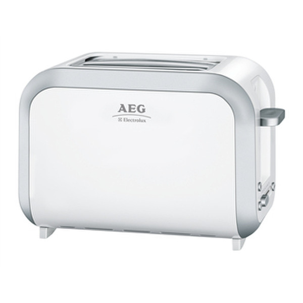 AEG AT3130 2slice(s) 870W White toaster