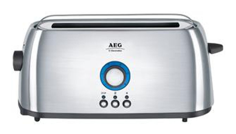 AEG AT7010 1Scheibe(n) 1000W Edelstahl Toaster
