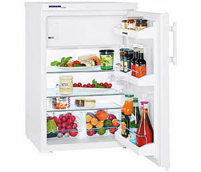 Liebherr KT 1534 freestanding 117L A White combi-fridge