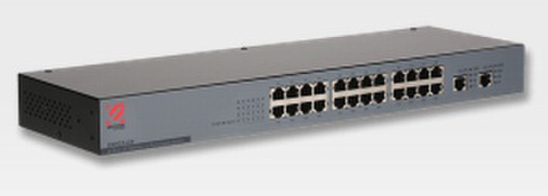 ENCORE ENHGS-224 Unmanaged L2 Power over Ethernet (PoE) Black network switch