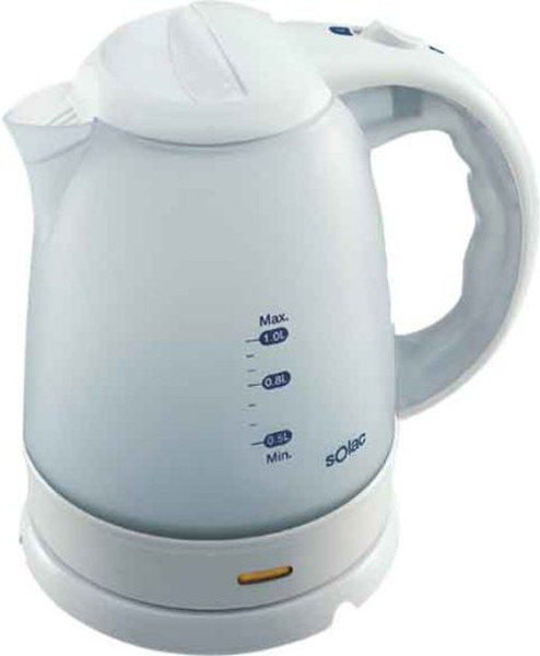 Solac K 103 1L 1000, 100W White electric kettle