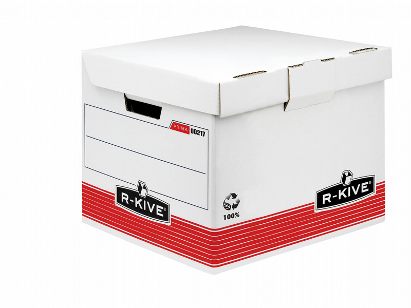 Fellowes 0021701 Красный, Белый файловая коробка/архивный органайзер