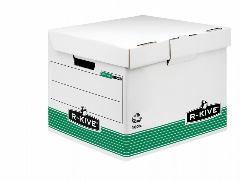 Fellowes 0023801 Зеленый, Белый файловая коробка/архивный органайзер