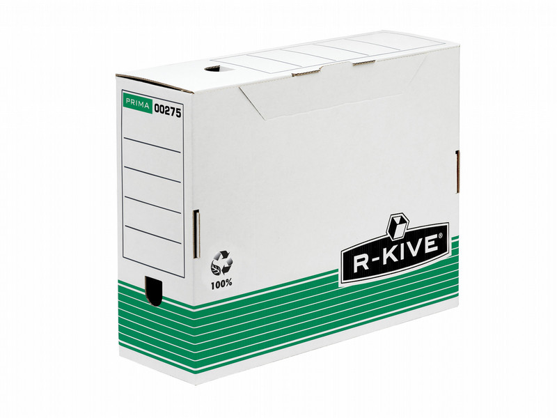 Fellowes 0027501 Зеленый, Белый файловая коробка/архивный органайзер