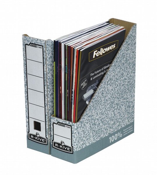 Fellowes 01860EU Серый файловая коробка/архивный органайзер