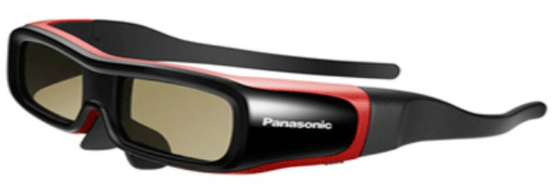 Panasonic TY-EW3D2 Black,Red stereoscopic 3D glasses