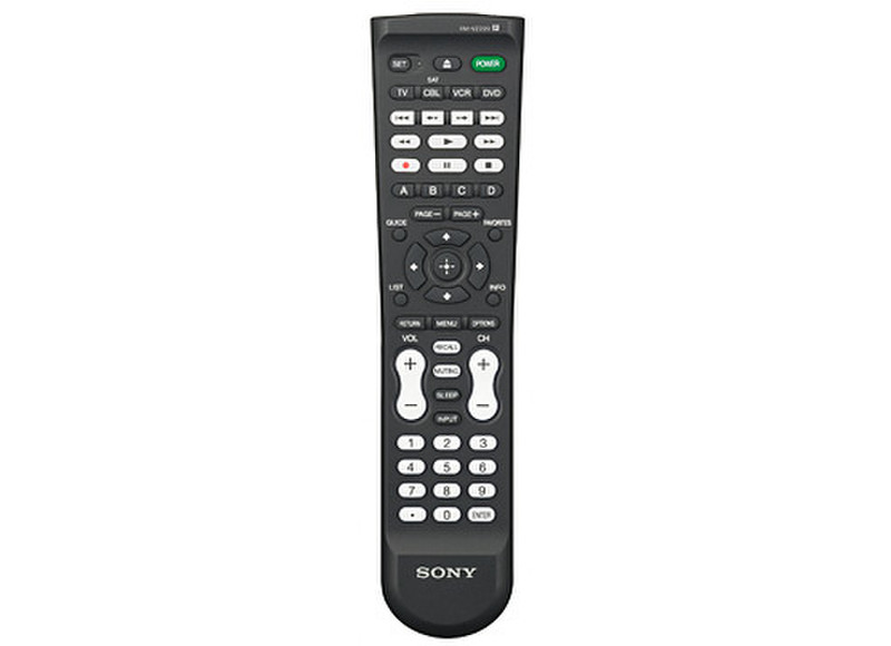 Sony RM-VZ220 Black remote control