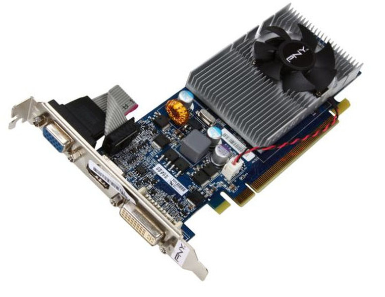 PNY VCGG2101XPB GeForce 210 1ГБ GDDR2 видеокарта