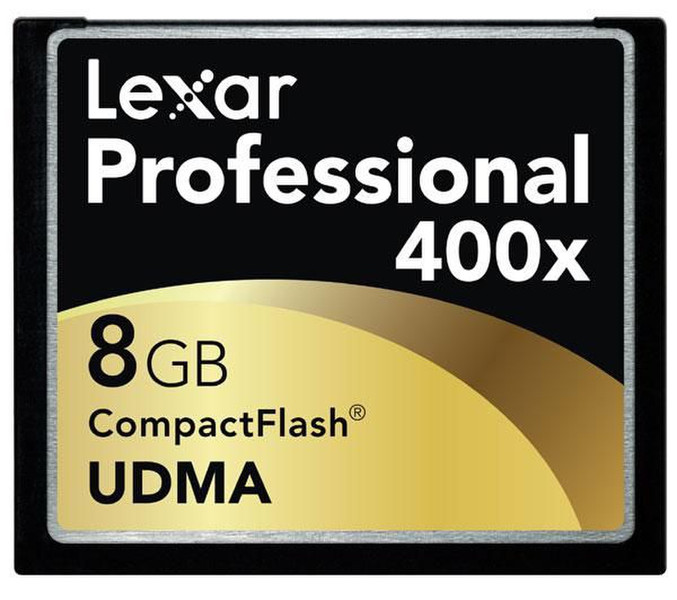 Lexar 8GB Professional 400x CF 8GB CompactFlash memory card