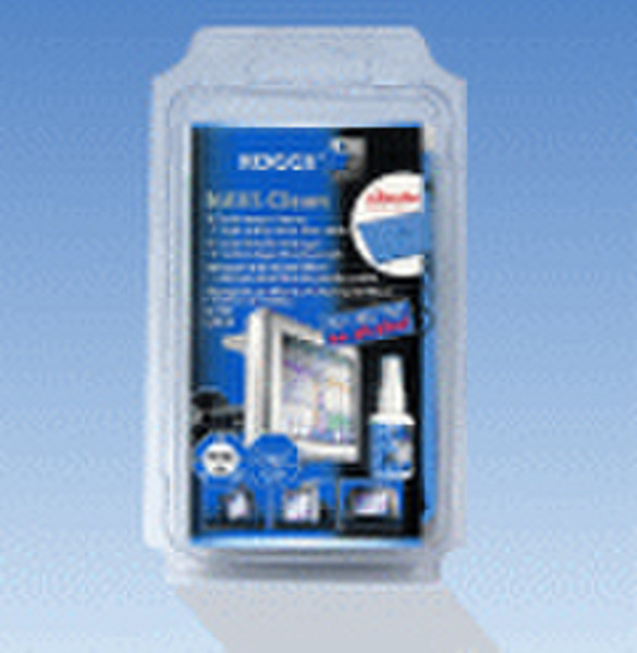 Rogge 325210 Equipment cleansing wet/dry cloths & liquid equipment cleansing kit