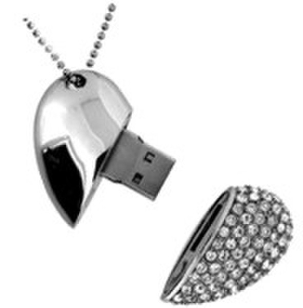 Satzuma DIAMANTE HEART 4ГБ USB 2.0 Тип -A USB флеш накопитель