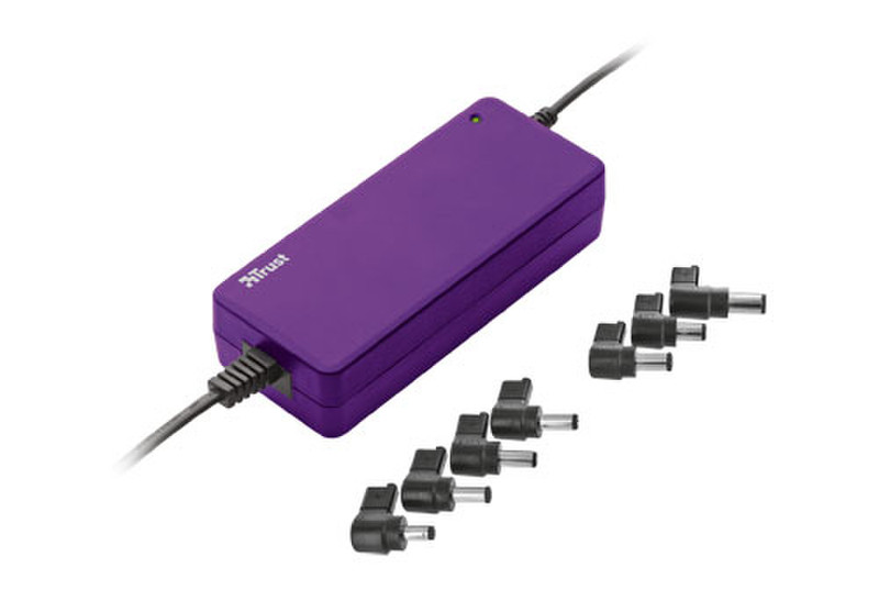 Trust 90W Notebook Power Adapter indoor 90W Purple power adapter/inverter