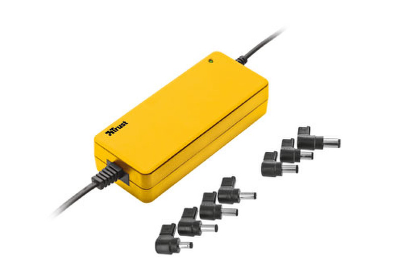 Trust 90W Notebook Power Adapter Innenraum 90W Gelb Netzteil & Spannungsumwandler
