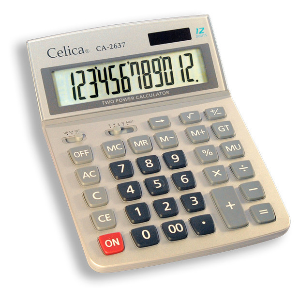 Celica CA-2637 Desktop Einfacher Taschenrechner Taschenrechner