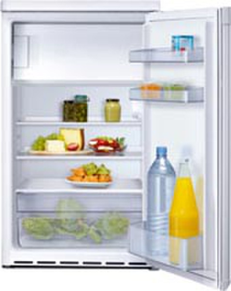 Constructa CK 142402 freestanding 124L White combi-fridge