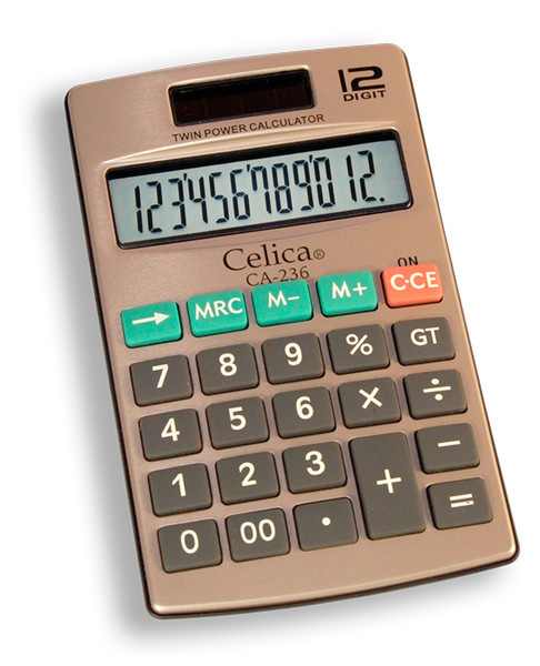 Celica CA-236 Pocket Basic calculator calculator