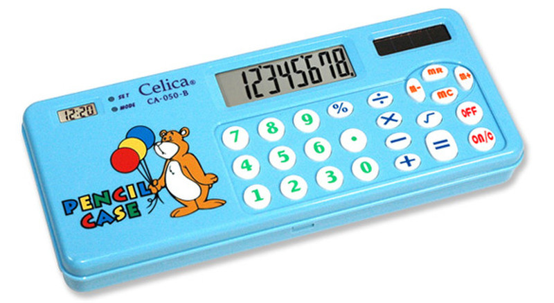 Celica CA-050B Pocket Basic calculator Blue calculator