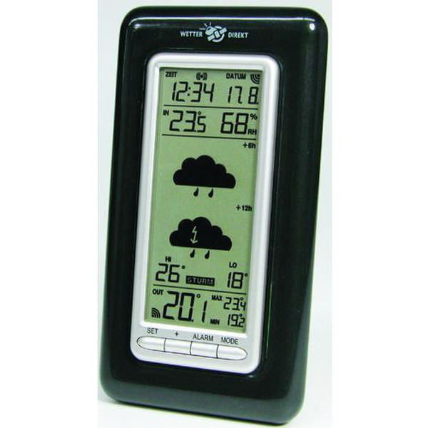 Technoline WD 2102 Black,Silver weather station