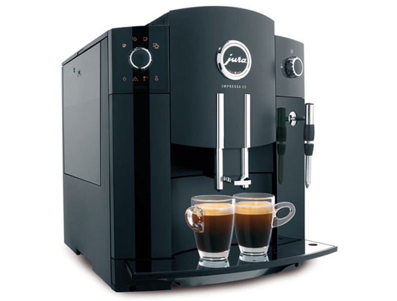 Jura Impressa C5 Отдельностоящий Автоматическая Espresso machine 1.9л Черный