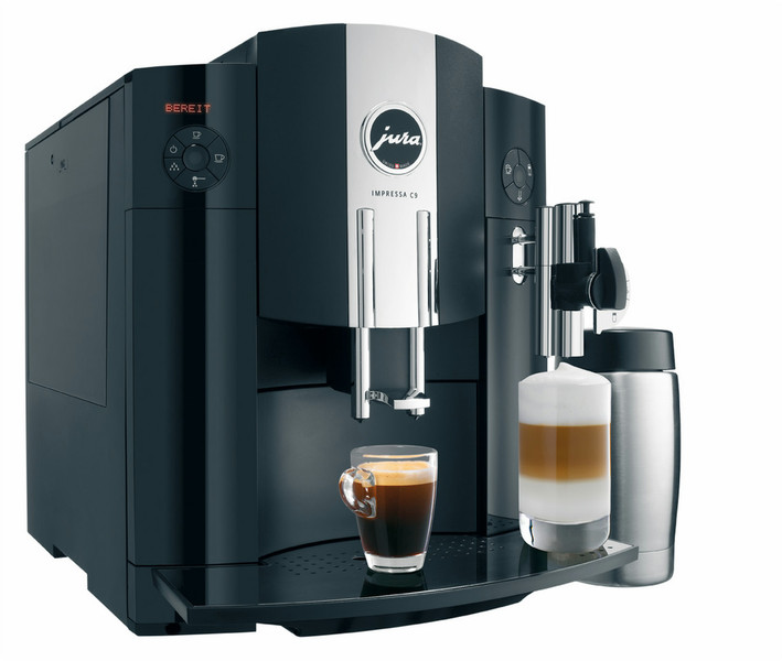 Jura IMPRESSA C9 One Touch Espresso machine 1.9л 16чашек Черный