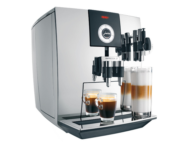 Jura IMPRESSA J9 One Touch freestanding Fully-auto Espresso machine 2.1L 10cups Chrome
