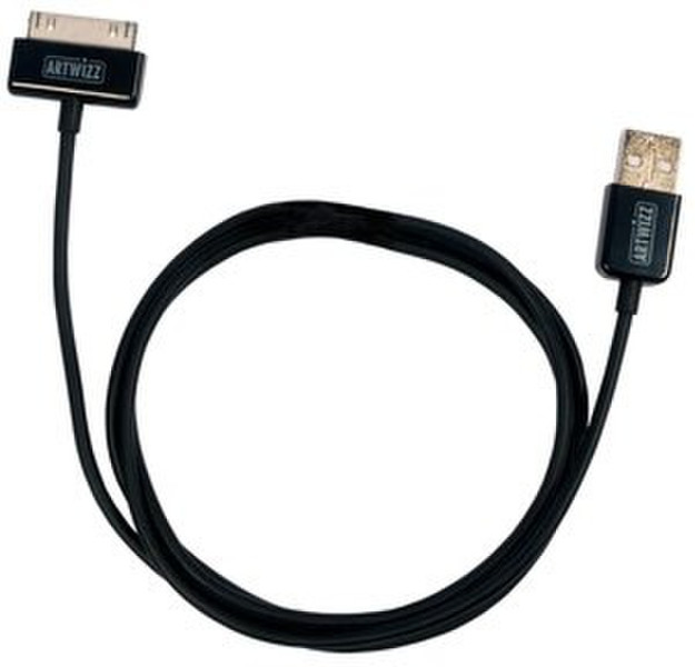 Artwizz USB Cable (iPod/iPhone) USB Черный дата-кабель мобильных телефонов