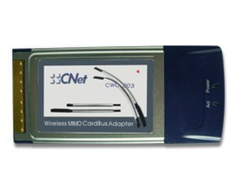 Cnet CWC-903 Внутренний WLAN 54Мбит/с сетевая карта