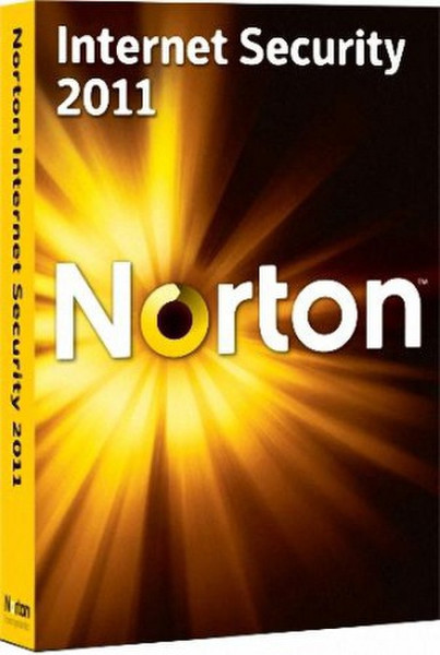 Symantec UPG Norton Internet Security 2011, PT 3пользов. 1лет POR