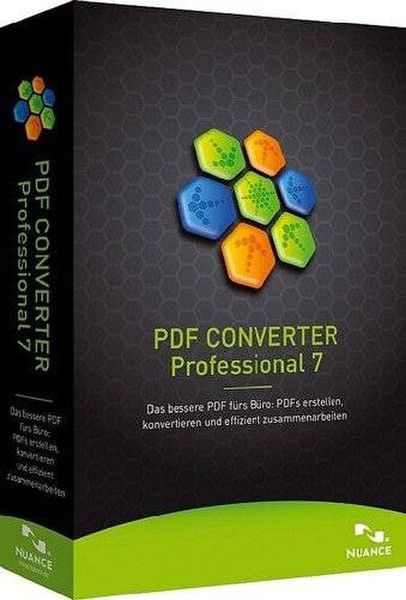 Nuance PDF Converter Professional 7.0 Retail, ES