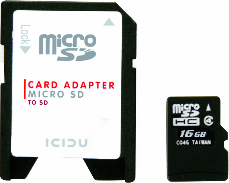 ICIDU Micro SDHC 16GB 16ГБ MicroSDHC карта памяти