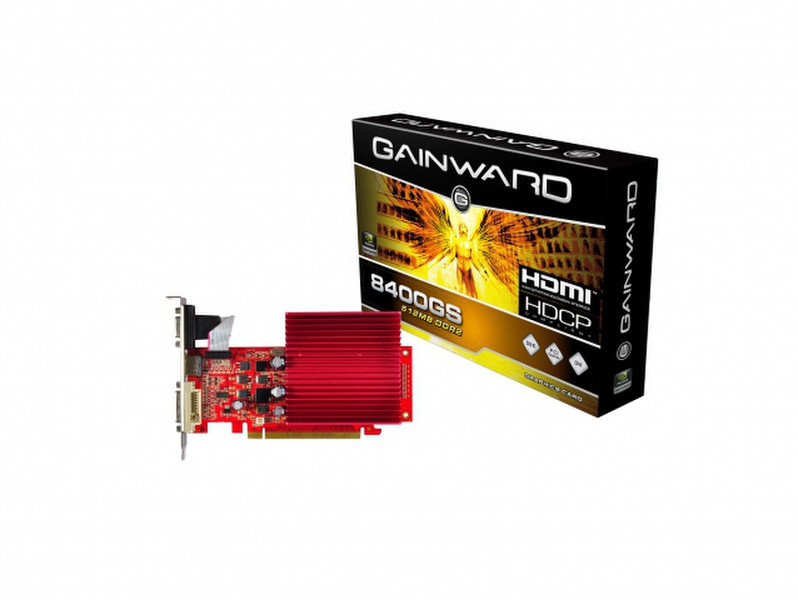 Gainward 1244 GeForce 8400 GS GDDR2 видеокарта