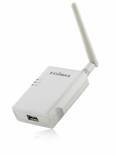 Edimax PS-1210Un Ethernet LAN/Wireless LAN White print server