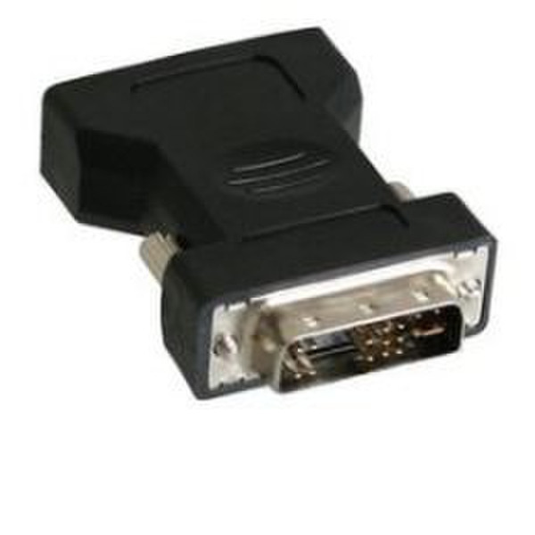 InLine 17780 DVI 12+5 M 15HD F Черный кабельный разъем/переходник