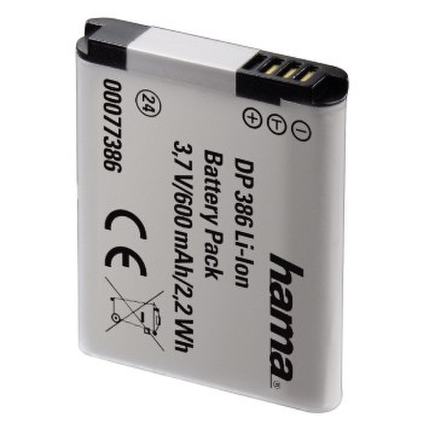 Hama 00077386 Lithium-Ion (Li-Ion) 600mAh 3.7V Wiederaufladbare Batterie