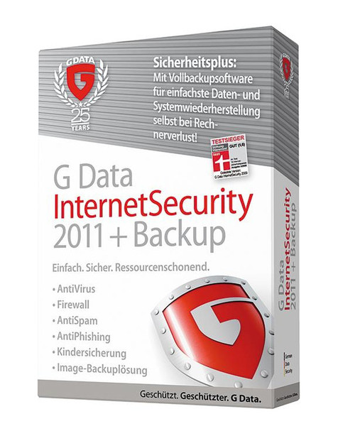 G DATA InternetSecurity 2011, 1u, Win, DE + O&O DiscImage Pro 5 1пользов. DEU
