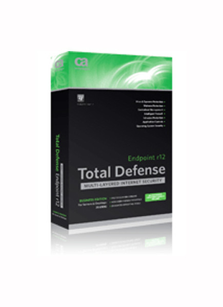 CA Total Defense Endpoint r12, OLP, 1-49u, 1Y EntMnt, ML 1 - 49пользов. 1лет Мультиязычный